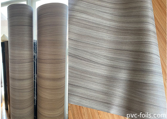 1400 밀리미터 넓인 PVC 나무 무늬 포일 비닐랩을 커버하는 엠보싱된 내각