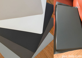 회색 태양열 집열기 막 문 덮개를 위한 최고 광택이 없는 PVC 장식적인 포일 목록