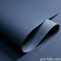 어두운 파란색 PVC 장식 필름 0.20mm 두께 방수 자유 손가락 인쇄