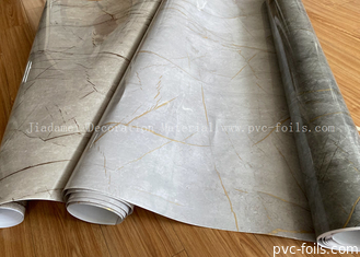 고 광택 대리석 효과 PVC 장식 필름 ROHS 인증 제조