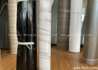 화이트 대리석 디자인 테이블 톱 장식을위한 PVC 막 필름 롤