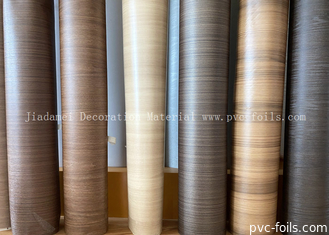 0.18mm 골든 오크 나무 곡물 PVC 가구 필름 플라스틱 프로필 포장