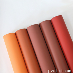 슈퍼 매트 PVC 장식 필름 커스텀 컬러 부드러운 터치