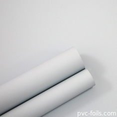사틴 하얀 PVC 장식 필름 슈퍼 매트