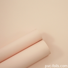 슈퍼 매트 분홍색 PVC 망막 엽록물 주방 캐비닛 문