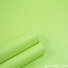 슈퍼 매트 모노 컬러 Pvc 장식 엽록물 롤
