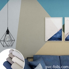 슈퍼 매트 안티 지문 PVC 장식 엽지