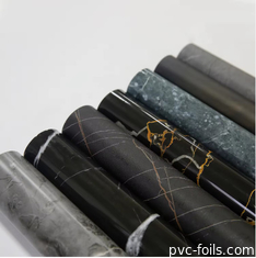 맞춤형 대리석 디자인 PVC 가구 엽록물 롤 lamination, 진공 압력, 포장
