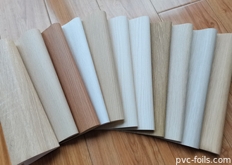 슈퍼 매트 목재 곡물 PVC 필름