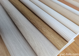 가구 및 캐비닛에 대한 슈퍼 매트 목재 곡물 PVC 장식 필름 갱신