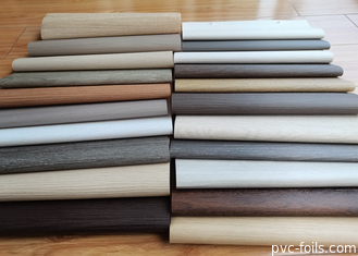 체리 목재 곡물 PVC 포장 필름