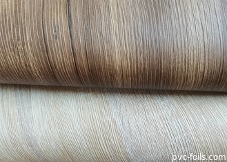 3D 엠보스 된 목재 곡물 PVC 가구 필름 사용자 정의 인테리어 디자인