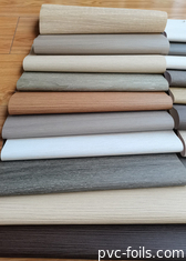 광동 포산 목재 곡물 PVC 엽서 문 장식