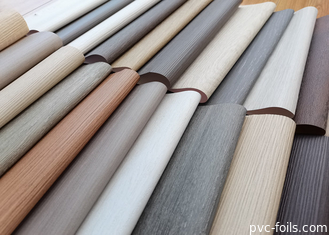 foshan 목재 곡물 자체 접착성 PVC 가구 스티커