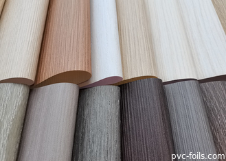 WPC 패널 및 프로필 포장용 슈퍼 매트 목재 텍스처 PVC 장식 필름