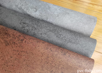 시멘트 질감 PVC 장식 필름 실내 표면용 진공 엠보스 필름