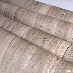 슈퍼 매트 목재 곡물 PVC 가구 라미네이션 필름 - 쉽게 청소 및 유지