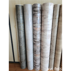 고 광택 대리석 효과 PVC 막 엽지