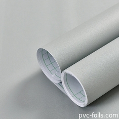 고색 매트 회색 자기 접착성 PVC 필름 - 가구 표면에 껍질을 벗기고 붙여