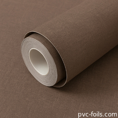 직물 질감 고형 색상 PVC 질감 자체 접착 벽 덮개