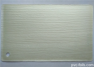 하얀 색칠한 오크 중요 인물은 욕실문을 위한 PVC 장식용 포일을 엠보싱 처리합니다