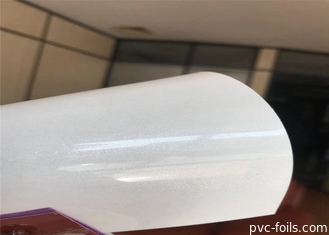 0.3 밀리미터 하얀고 광 Pvc 필름 롤 가구 얇은막 문