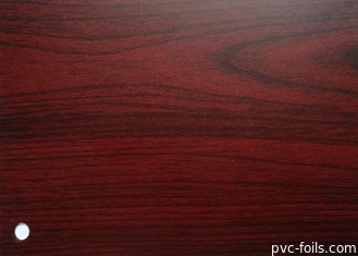 프로필을 감싸는 진공 막 프레스 평평한 엷은 조각 모양을 위한 ROHS PVC 가구 포일