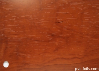 문 표면 폭 1400 밀리미터 동안 애플 나무색 PVC 얇은막 포일