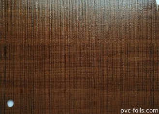 800 밀리미터 폭 PVC 장식용 포일 원단 조직 나무색