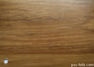 내부 장식 프로젝트를 위한 선홍색 나무색 PVC 장식막은 마무리를 마테