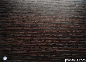 내부 표면 셀프 접착제를 위한 어두운 호두나무 나무색 PVC 장식막