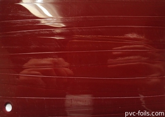 가구 인테리어 장식을 위한 빨간 엠보싱된 PVC 3D 얇은막 포일