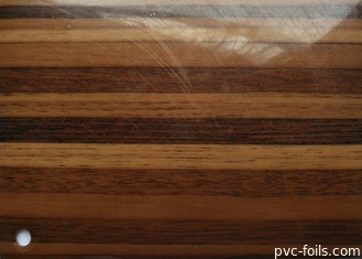 MDF 널 박판을 위한 방수 목제 곡물 PVC 장식적인 영화