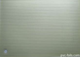 화이트 색은 PVC 장식막 삼차원성 효과 열 적층을 엠보싱 처리했습니다