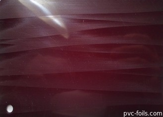 벽판 광택이 없는 3D 효과를 위한 매트리스 순수한 PVC 가구 필름랩