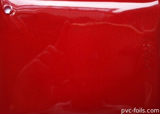 캐비넷 도어 장식을 위한고 광 빨간색 PVC 얇은막 포일