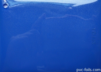 푸른 Pvc 본인 접착 필름 90 센티미터 내각 장식 높은 것 광택이 나는 샤이니