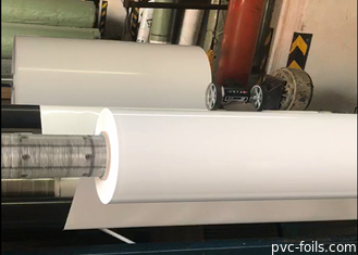 캐비넷 도어 단단한 백색을 위한고 광 PVC 얇은막 포일