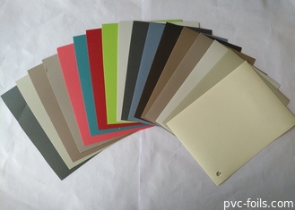 내각 얇은막 문을 위한 광택이 없는 단색 PVC 가구 포일
