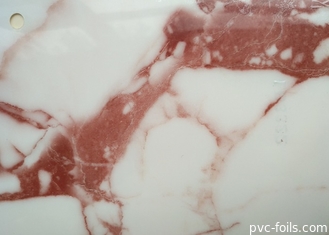 장벽 커튼을 위한 Uv Pvc 대리석 재질 시트 스티커 구성 터키
