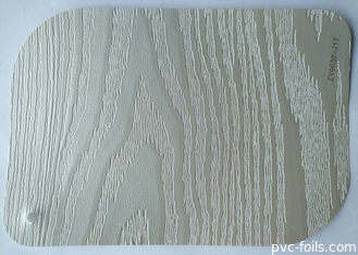 문을 위한 나무 무늬 Pvc 얇은막 포일은 0.25 밀리미터를 엠보싱 처리했습니다