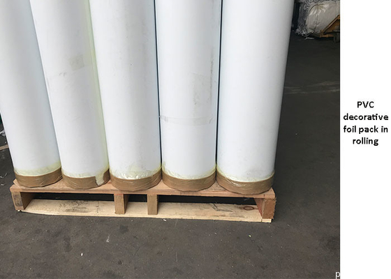 실내 지상 훈장을 위한 높은 광택 있는 0.18mm PVC 가구 포일 Rolls