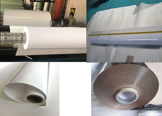 가구 및 캐비닛 문용 고 광택 고색 PVC 장식 필름