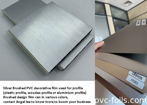 방수 PVC 장식막 두께 0.14 밀리미터 프리 코팅