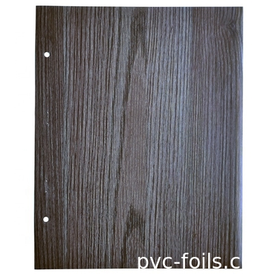 ROHS PVC 장식막 나무 무늬 점착성  0.07mm-0.25mm 두께