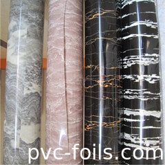 MDF 엷은 조각 모양을 위한 매트 처리 PVC 장식막 60mm-1240mm
