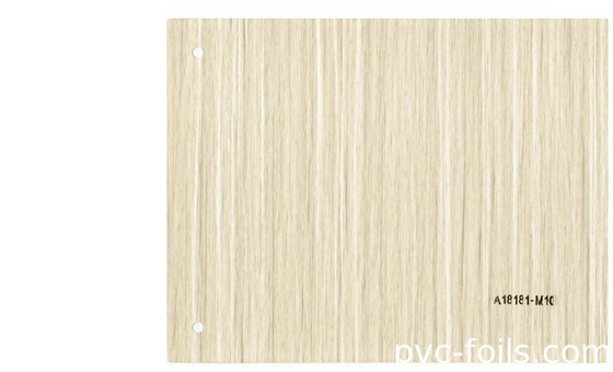 내부 표면 장식을 위한 하얀 나무색 셀프 접착제 PVC 필름 0.10MM