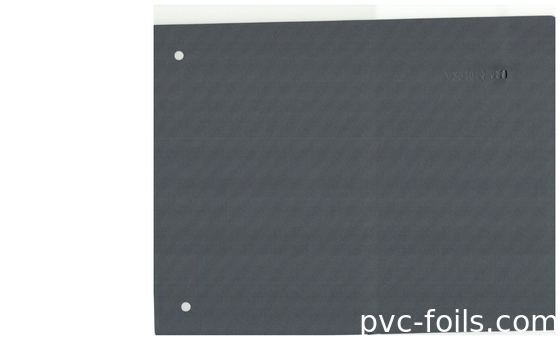 문 프로필 포장을 위한 주문 제작된 어두운 나무 PVC 장식막
