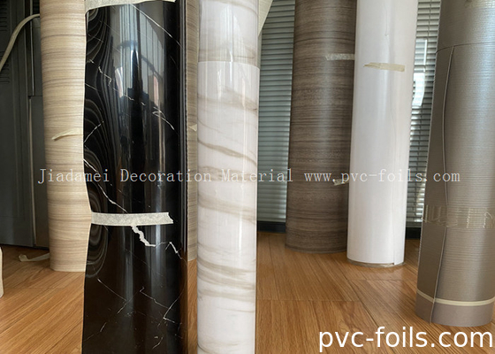 화이트 대리석 디자인 테이블 톱 장식을위한 PVC 막 필름 롤