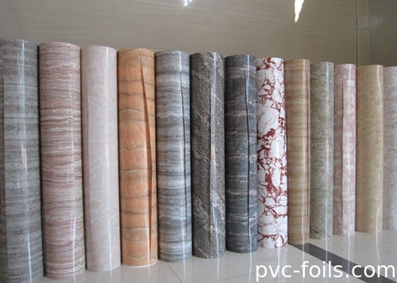 화이트 대리석 디자인 테이블 톱 장식을위한 PVC 막 필름 롤